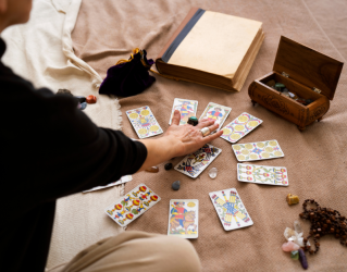 tirage avec jeu de tarot