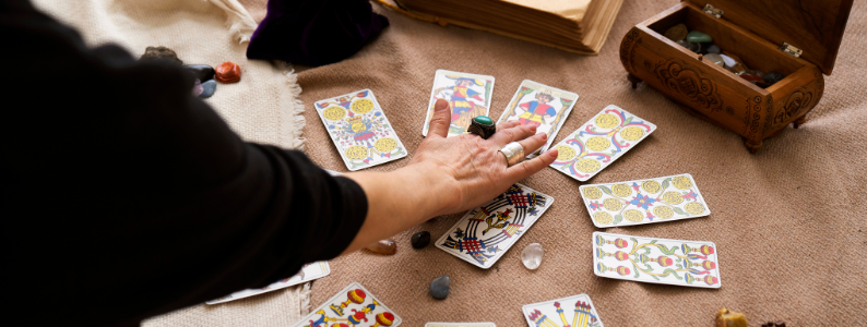 tirage avec jeu de tarot